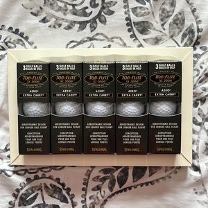 15 Golf Balls ⛳️ Spalding Golf Balls ⛳️ Never Used ⛳️ Top Flite Xl 2000